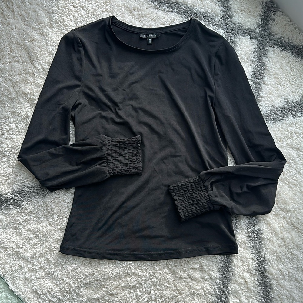 Dynamite black long sleeve